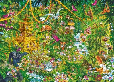 Obrázek k produktu Puzzle Hluboká džungle 2000 dílků