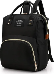 Obrázek k produktu Přebalovací taška/batoh 3v1 černá