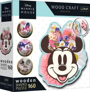 Obrázek k produktu Wood Craft Origin puzzle Stylová Minnie 160 dílků