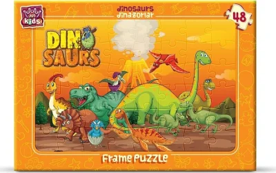 Obrázek k produktu Puzzle Dinosauři 48 dílků