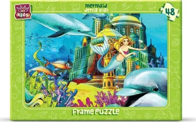Obrázek k produktu Puzzle Mořská víla 48 dílků