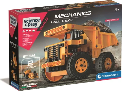 Obrázek k produktu Science&Play Mechanická laboratoř Těžební auta 2v1