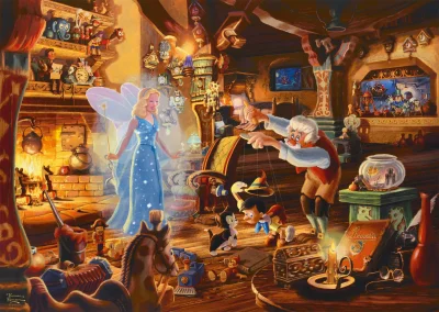 Obrázek k produktu Puzzle Pinocchio 1000 dílků