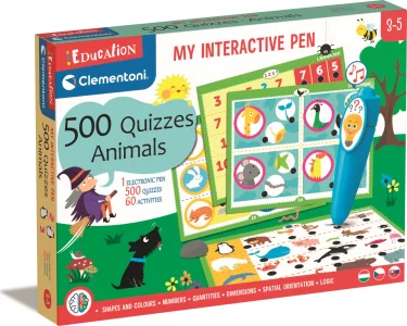 Obrázek k produktu Vzdělávací hra: Moje interaktivní pero 500 kvízů - Zvířata