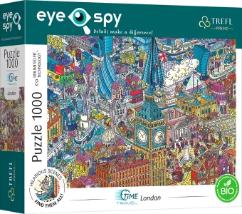 Obrázek k produktu Puzzle UFT Eye-Spy Time Travel: Londýn 1000 dílků