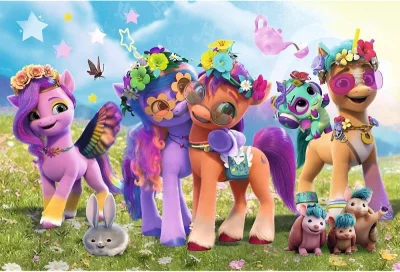 Obrázek k produktu Puzzle My Little Pony: Zábavní poníci 100 dílků