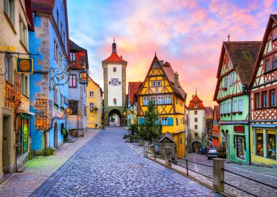 Obrázek k produktu Puzzle Staré město Rothenburg, Německo 1000 dílků