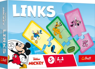 Obrázek k produktu Puzzle Links Mickey a jeho přátelé 2x14 dílků