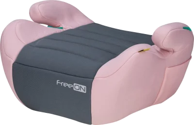 Obrázek k produktu Podsedák Booster Comfy i-Size 125-150 cm, Pink-gray 