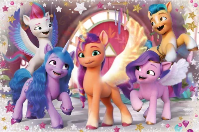 Obrázek k produktu Puzzle My Little Pony: Šťastný den MAXI 24 dílků