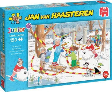 Obrázek k produktu Puzzle JvH Junior 10: Sněhulák 150 dílků