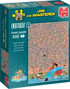 Obrázek k produktu Puzzle JvH Expert 5: Kde to teče 500 dílků