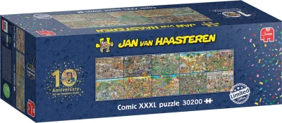 Obrázek k produktu Puzzle JvH 10 let Jan van Haasteren XXXL (jubilejní limitovaná edice) 30200 dílků