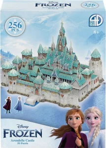 Obrázek k produktu 3D puzzle Ledové království: Zámek Arendelle 256 dílků