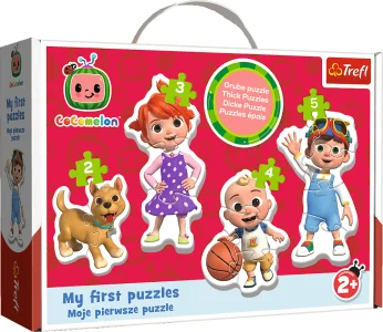 Obrázek k produktu Baby puzzle Cocomelon 4v1 (2,3,4,5 dílků)
