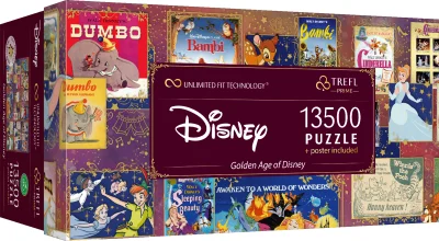 Obrázek k produktu Puzzle UFT Zlatý věk Disney 13500 dílků
