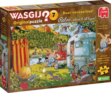 Obrázek k produktu Puzzle WASGIJ 7: Medvědí potřeby! 1000 dílků