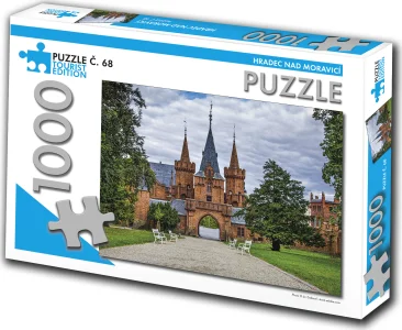 Obrázek k produktu Puzzle Hradec nad Moravicí 1000 dílků (č.68)