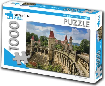 Obrázek k produktu Puzzle Přehrada Les Království 1000 dílků (č.74)
