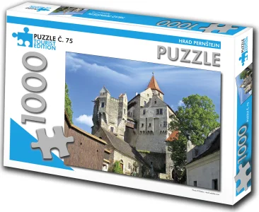 Obrázek k produktu Puzzle Hrad Pernštejn 1000 dílků (č.75)