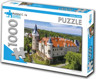 Obrázek k produktu Puzzle Zámek Žleby 1000 dílků (č.76)
