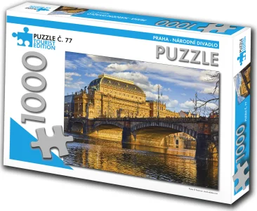 Obrázek k produktu Puzzle Praha - Národní divadlo 1000 dílků (č.77)