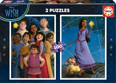 Obrázek k produktu Puzzle Přání 2x100 dílků