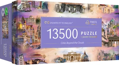 Obrázek k produktu Puzzle UFT Města za oblaky 13500 dílků