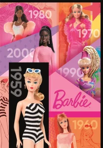 Obrázek k produktu Puzzle 65 let Barbie 1000 dílků
