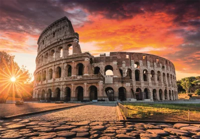 Obrázek k produktu Puzzle Západ slunce v Římě 1000 dílků