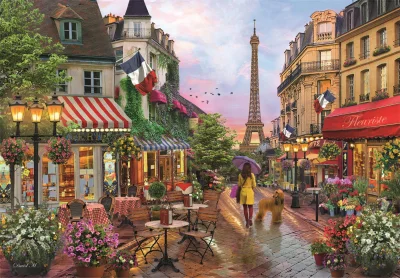 Obrázek k produktu Puzzle Květiny Paříže 1000 dílků