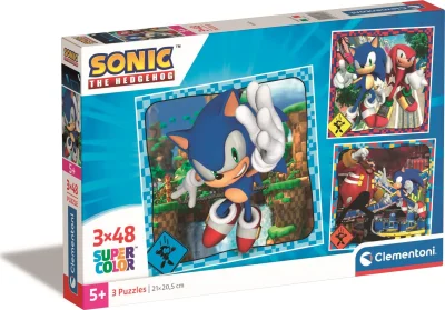 Obrázek k produktu Puzzle Sonic 3x48 dílků