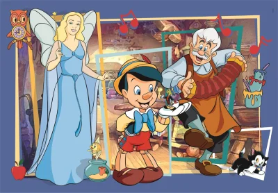 Obrázek k produktu Puzzle Pinocchio 104 dílků