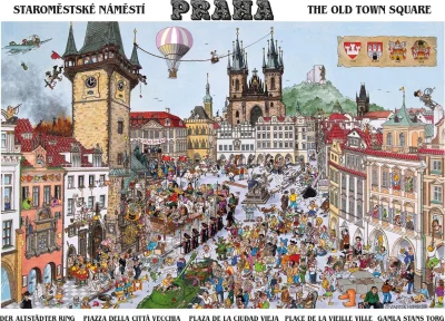 Obrázek k produktu Puzzle Staroměstské náměstí 1000 dílků