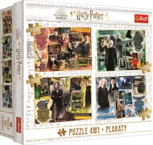 Obrázek k produktu Puzzle Harry Potter 4v1