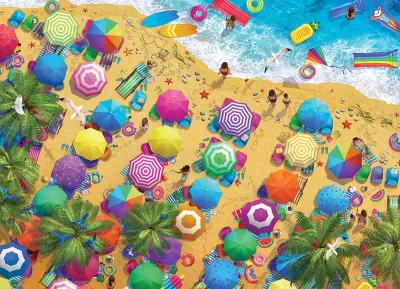 Obrázek k produktu Puzzle Zábava na pláži 1000 dílků