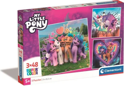 Obrázek k produktu Puzzle My Little Pony 3x48 dílků