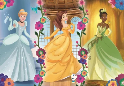 Obrázek k produktu Puzzle Disney princezny 104 dílků
