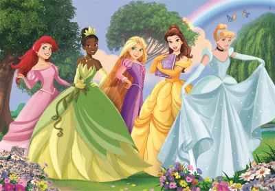 Obrázek k produktu Puzzle Disney princezny 180 dílků