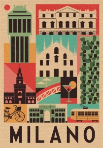 Obrázek k produktu Puzzle Style in the City: Miláno 1000 dílků