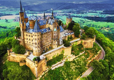 Obrázek k produktu Puzzle Premium Plus Photo Odyssey: Hrad Hohenzollern, Německo 1000 dílků