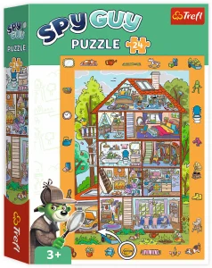 Obrázek k produktu Puzzle s hledáním obrázků Spy Guy: V domě 24 dílků