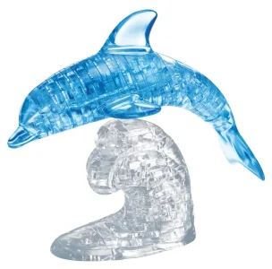 Obrázek k produktu 3D Crystal puzzle Skákající delfín 95 dílků