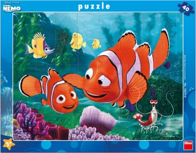 Obrázek k produktu Puzzle Hledá se Nemo: Nemo v bezpečí 40 dílků