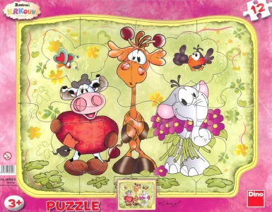 Obrázek k produktu Puzzle Krkouni 12 dílků