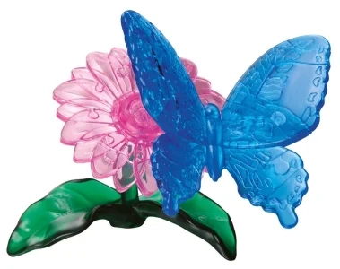 Obrázek k produktu 3D Crystal puzzle Motýl 38 dílků