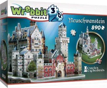 Obrázek k produktu 3D puzzle Zámek Neuschwanstein 890 dílků