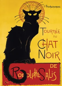 Obrázek k produktu Puzzle Kabaret Le Chat noir - plakát 1000 dílků