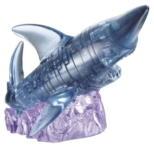 Obrázek k produktu 3D Crystal puzzle Žralok 37 dílků