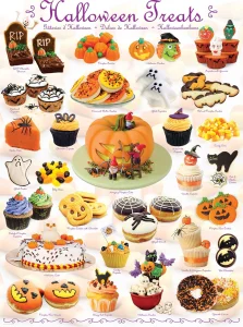 Obrázek k produktu Puzzle Halloweenské sladkosti 1000 dílků